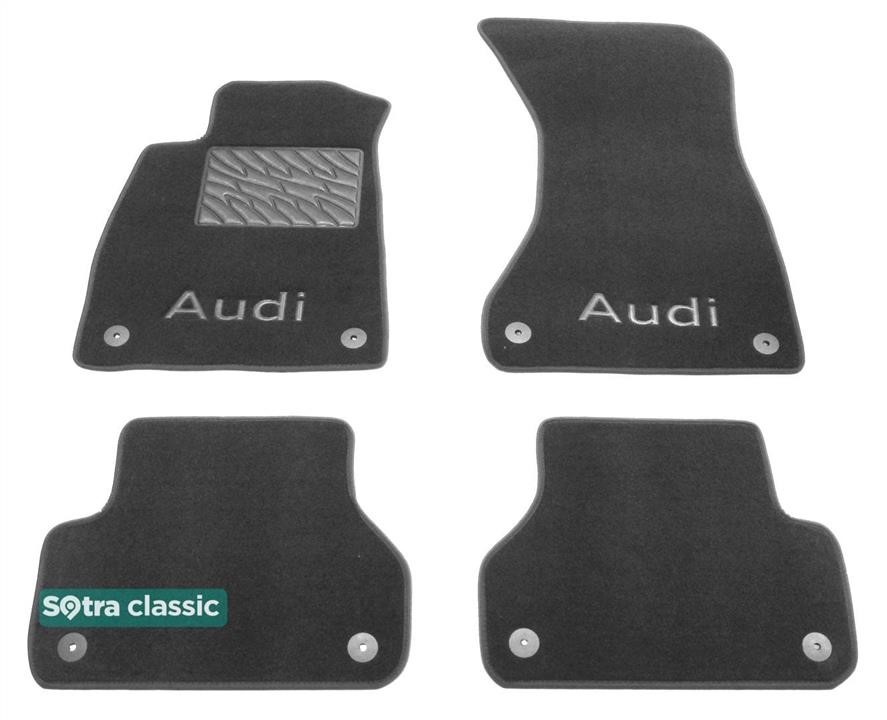 Sotra 90084-GD-GREY The carpets of the Sotra interior are two-layer Classic gray for Audi A5/S5 (mkII) (liftback) 2016-, set 90084GDGREY