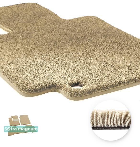 Sotra 90265-MG20-BEIGE The carpets of the Sotra interior are two-layer Magnum beige for Honda Pilot (mkI) (1-2 row) 2003-2008, set 90265MG20BEIGE