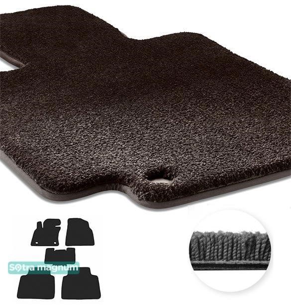Sotra 90384-MG15-BLACK The carpets of the Sotra interior are two-layer Magnum black for Toyota Camry (mkVIII)(XV70) 2017-, set 90384MG15BLACK