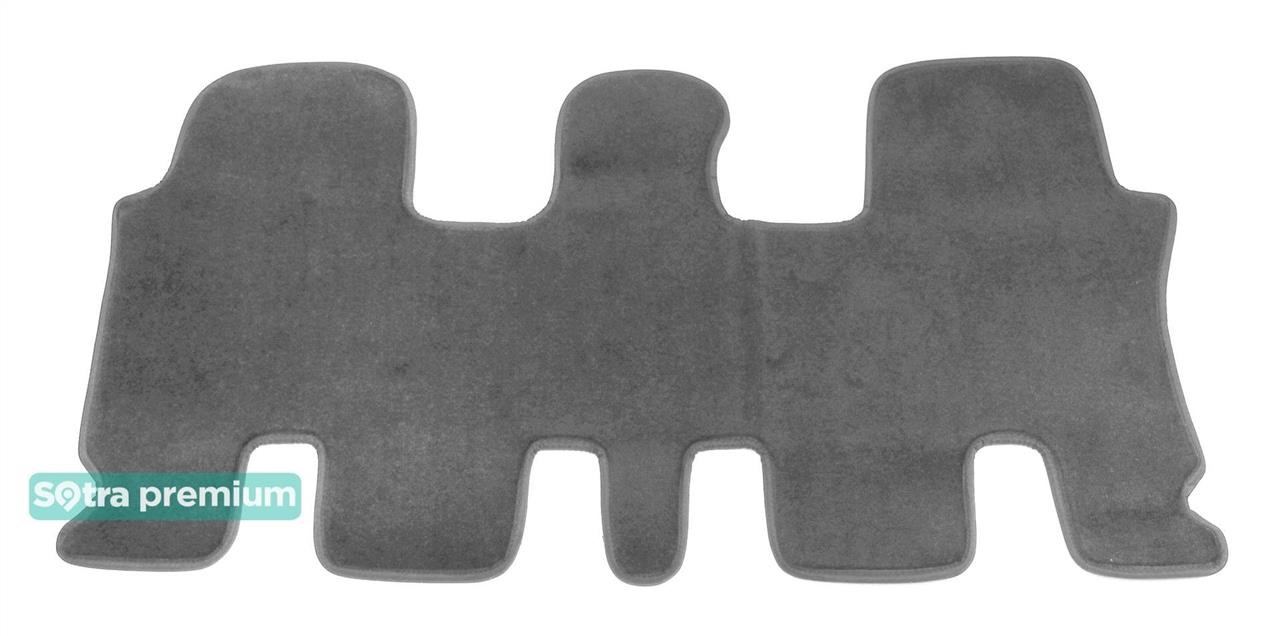 Sotra 90387-CH-GREY Sotra interior mat, two-layer Premium gray for Hyundai Santa Fe (mkIII)(Grand)(3 row) 2013-2018 90387CHGREY