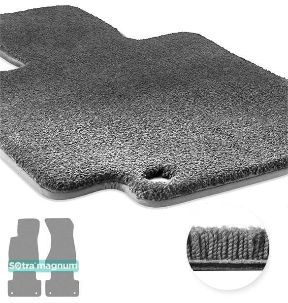 Sotra 90495-MG20-GREY The carpets of the Sotra interior are two-layer Magnum gray for Audi A4/S4/RS4 (mkV)(B9) 2015-2023, set 90495MG20GREY