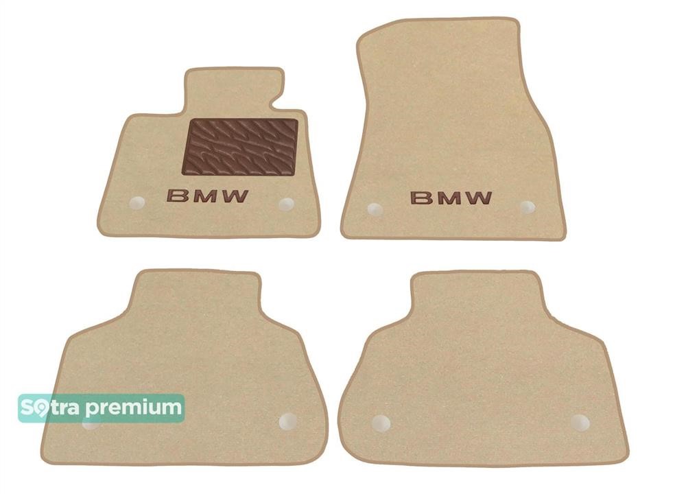 Sotra 90440-CH-BEIGE The carpets of the Sotra interior are two-layer Premium beige for BMW X5 (G05; F95) 2018-, set 90440CHBEIGE