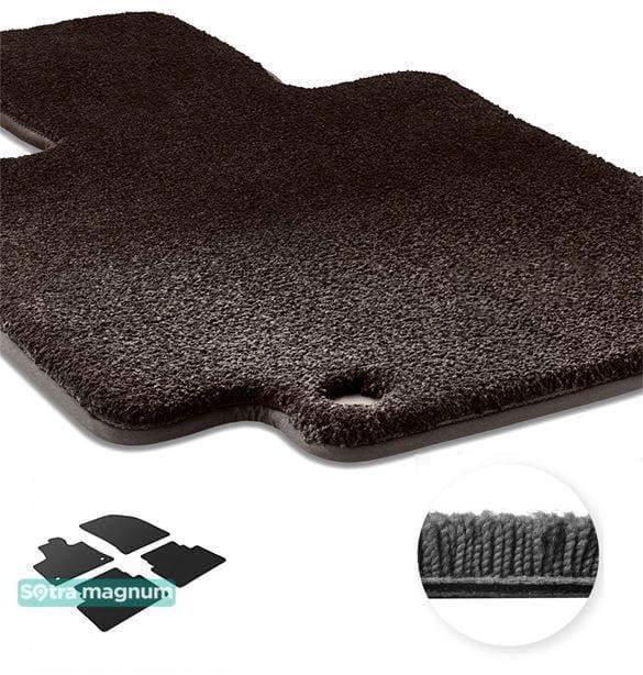 Sotra 90441-MG15-BLACK The carpets of the Sotra interior are two-layer Magnum black for Citroen C5 Aircross (mkI) 2017-, set 90441MG15BLACK