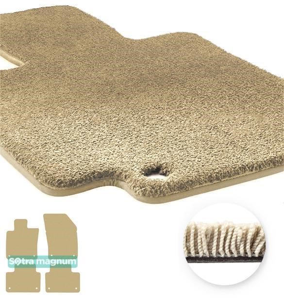 Sotra 90472-MG20-BEIGE The carpets of the Sotra interior are two-layer Magnum beige for Volvo S60 (mkIII) / V60 (mkII) 2018-, set 90472MG20BEIGE