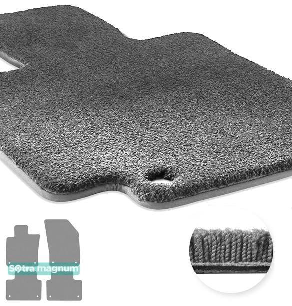 Sotra 90472-MG20-GREY The carpets of the Sotra interior are two-layer Magnum gray for Volvo S60 (mkIII) / V60 (mkII) 2018-, set 90472MG20GREY