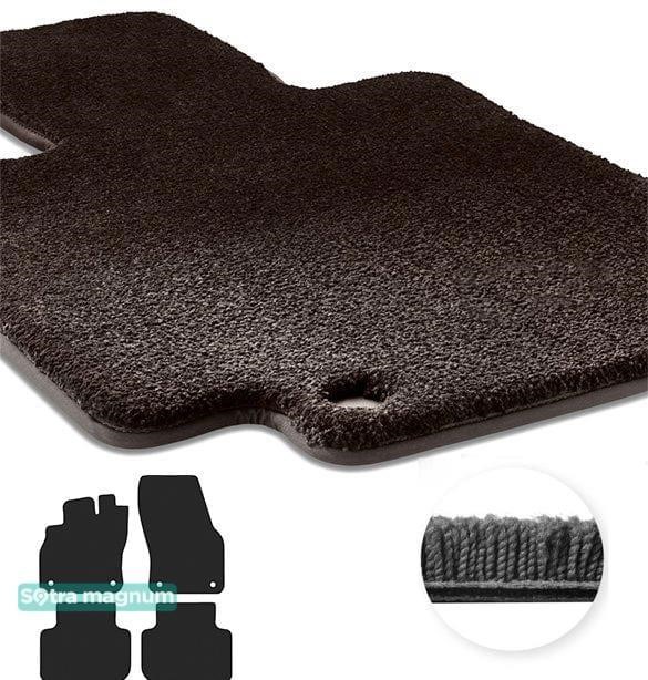 Sotra 90483-MG15-BLACK The carpets of the Sotra interior are two-layer Magnum black for Audi Q3/RS Q3 (mkII) / Q3/RS Q3 (mkI)(Sportback) 2018-, set 90483MG15BLACK