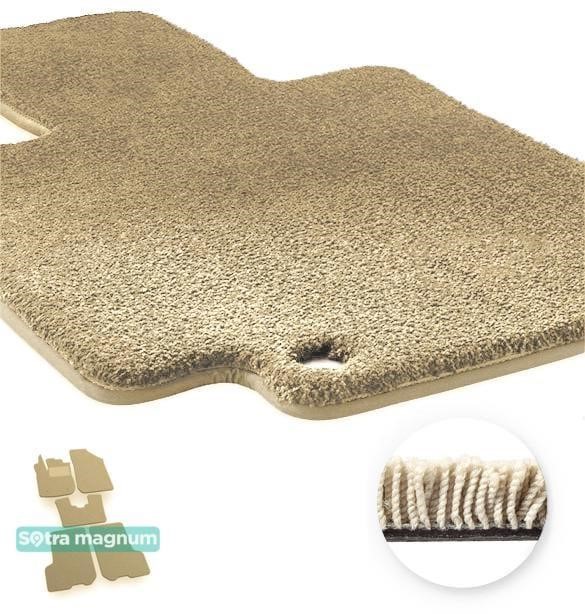 Sotra 90407-MG20-BEIGE The carpets of the Sotra interior are two-layer Magnum beige for Dacia Logan (mkII) 2012-2020, set 90407MG20BEIGE