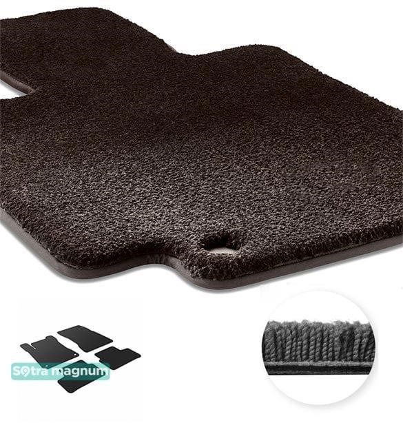 Sotra 90450-MG15-BLACK The carpets of the Sotra interior are two-layer Magnum black for Mercedes-Benz A/B/CLA/GLA-Class (W177; V177; W247; C118; X118; H247) 2018-, set 90450MG15BLACK