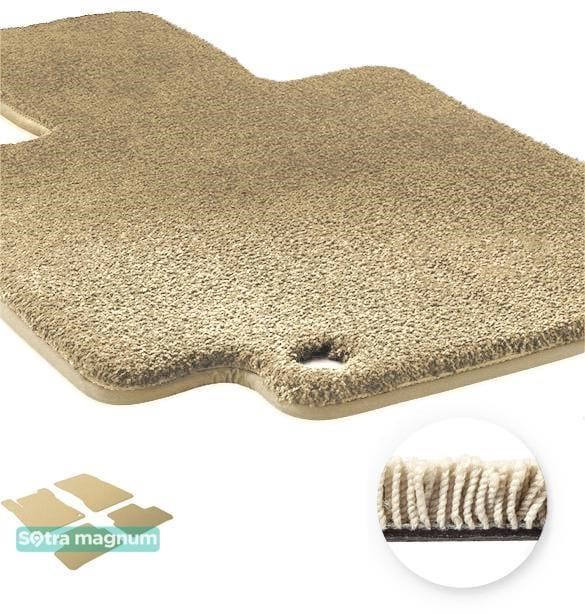Sotra 90450-MG20-BEIGE The carpets of the Sotra interior are two-layer Magnum beige for Mercedes-Benz A/B/CLA/GLA-Class (W177; V177; W247; C118; X118; H247) 2018-, set 90450MG20BEIGE