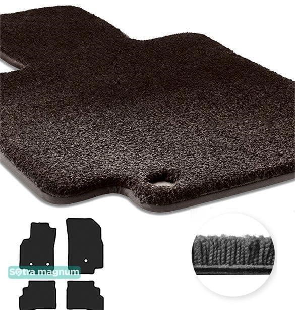 Sotra 90514-MG15-BLACK The carpets of the Sotra interior are two-layer Magnum black for Chevrolet Spark (mkIV) 2015-2022, set 90514MG15BLACK