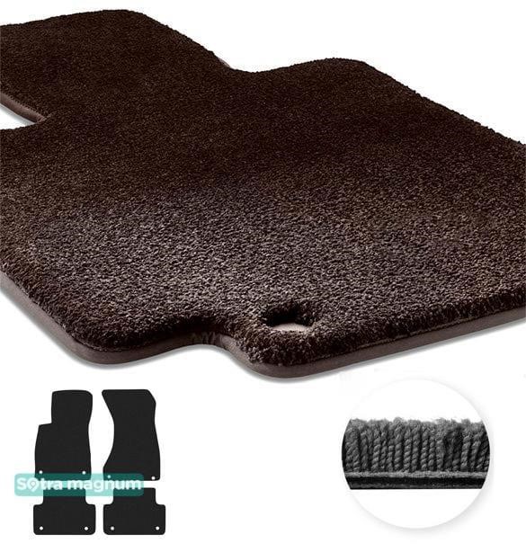 Sotra 90495-MG15-BLACK The carpets of the Sotra interior are two-layer Magnum black for Audi A4/S4/RS4 (mkV)(B9) 2015-2023, set 90495MG15BLACK