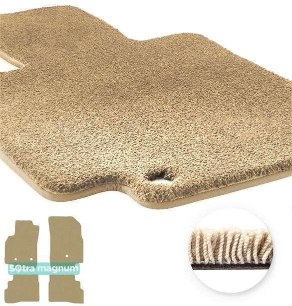 Sotra 90514-MG20-BEIGE The carpets of the Sotra interior are two-layer Magnum beige for Chevrolet Spark (mkIV) 2015-2022, set 90514MG20BEIGE
