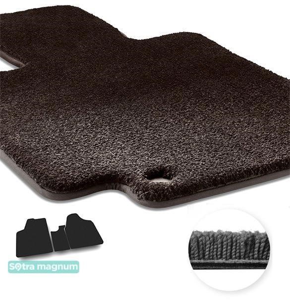 Sotra 90546-MG15-BLACK The carpets of the Sotra interior are two-layer Magnum black for Citroen Jumpy (mkII) (1 row) 2007-2016, set 90546MG15BLACK