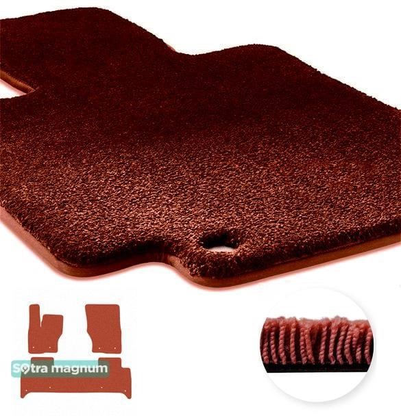Sotra 90534-MG20-RED The carpets of the Sotra interior are two-layer Magnum red for Land Rover Discovery (mkV) (1-2 row) 2017-, set 90534MG20RED