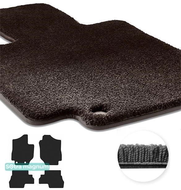 Sotra 90521-MG15-BLACK The carpets of the Sotra interior are two-layer Magnum black for Suzuki Jimny (mkIV) 2018- Manual, set 90521MG15BLACK