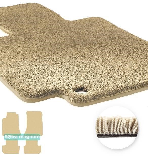 Sotra 90558-MG20-BEIGE The carpets of the Sotra interior are two-layer Magnum beige for Infiniti Q30 / QX30 (mkI) 2015-2019, set 90558MG20BEIGE