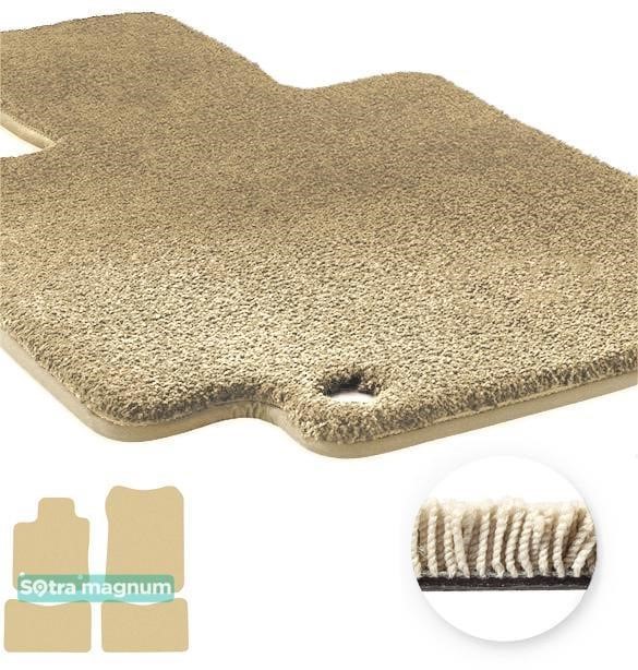 Sotra 90563-MG20-BEIGE The carpets of the Sotra interior are two-layer Magnum beige for Renault Twingo (mkII) 2007-2014, set 90563MG20BEIGE