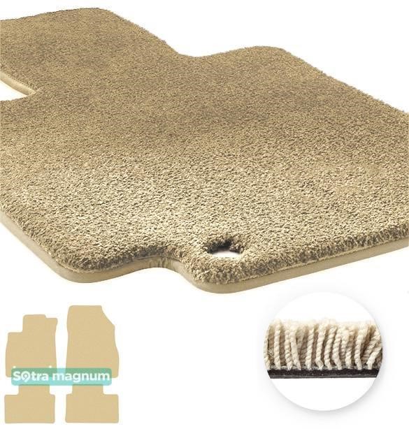 Sotra 90564-MG20-BEIGE The carpets of the Sotra interior are two-layer Magnum beige for Renault Talisman (mkI) 2015-, set 90564MG20BEIGE