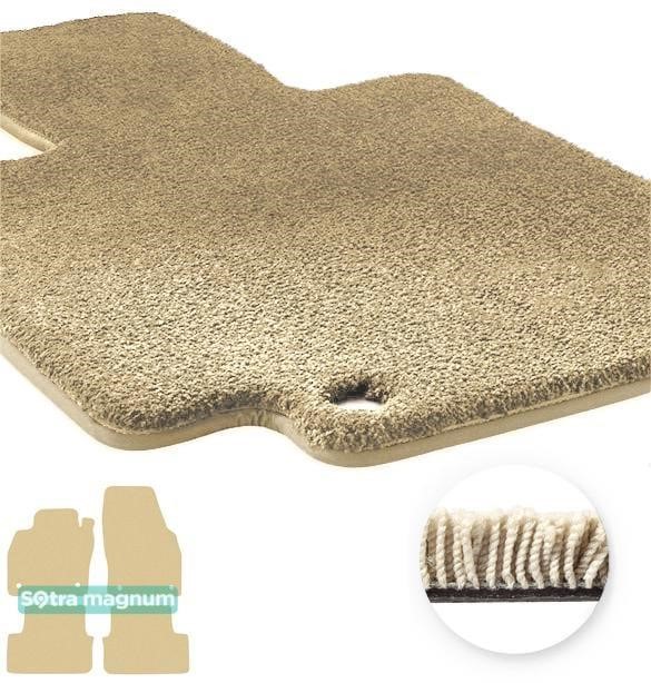 Sotra 90570-MG20-BEIGE The carpets of the Sotra interior are two-layer Magnum beige for Audi A1 (mkII) 2018-, set 90570MG20BEIGE