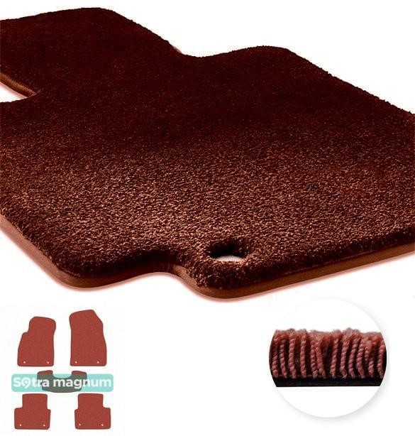 Sotra 90674-MG20-RED The carpets of the Sotra interior are two-layer Magnum red for Opel Insignia (mkI) 2013-2016, set 90674MG20RED