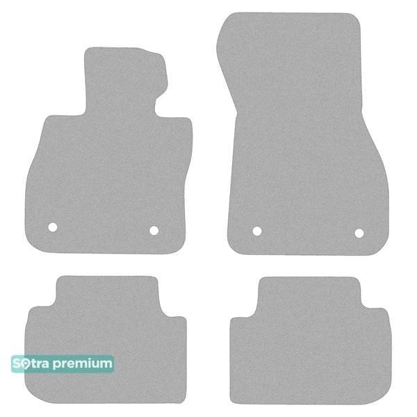 Sotra 90680-CH-GREY Sotra interior mat, two-layer Premium gray for BMW 2-series (F44) (gran coupe) 2020- 90680CHGREY