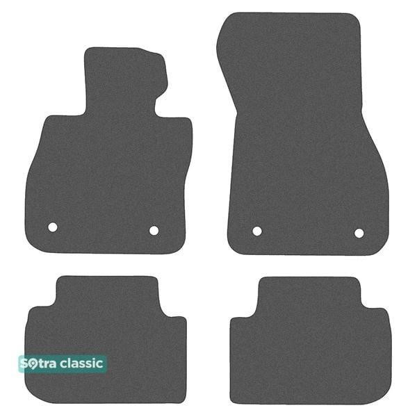 Sotra 90680-GD-GREY Sotra interior mat, two-layer Classic gray for BMW 2-series (F44) (gran coupe) 2020- 90680GDGREY