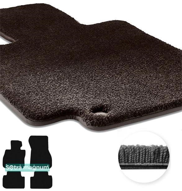 Sotra 90680-MG15-BLACK Sotra interior mat, two-layer Magnum black for BMW 2-series (F44) (gran coupe) 2020- 90680MG15BLACK