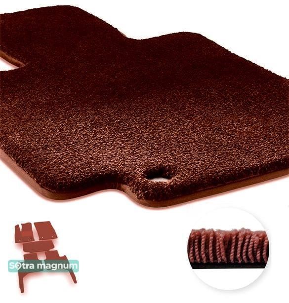 Sotra 90688-MG20-RED The carpets of the Sotra interior are two-layer Magnum red for Toyota Land Cruiser (J300) 2021-, set 90688MG20RED