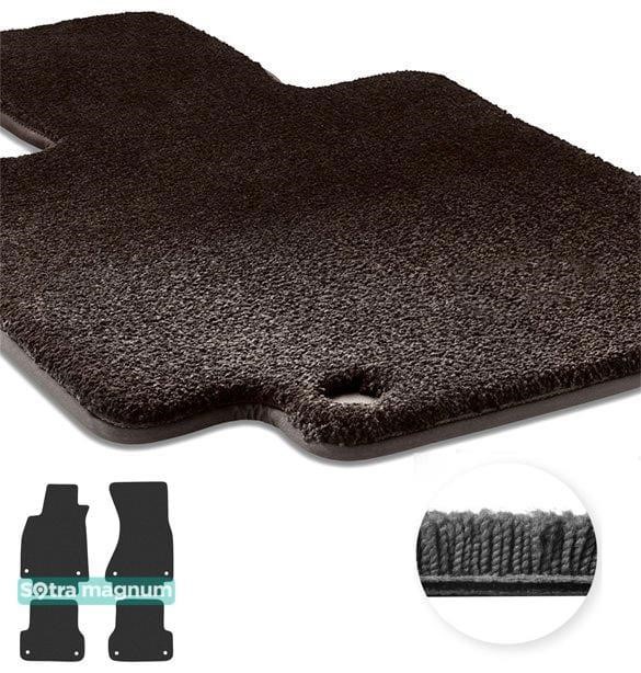Sotra 90848-MG15-BLACK The carpets of the Sotra interior are two-layer Magnum black for Audi A6/S6/RS6 (mkIV)(C7) 2011-2018, set 90848MG15BLACK