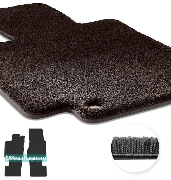 Sotra 90899-MG15-BLACK The carpets of the Sotra interior are two-layer Magnum black for Renault Twingo (mkII) (electric) 2020-, set 90899MG15BLACK