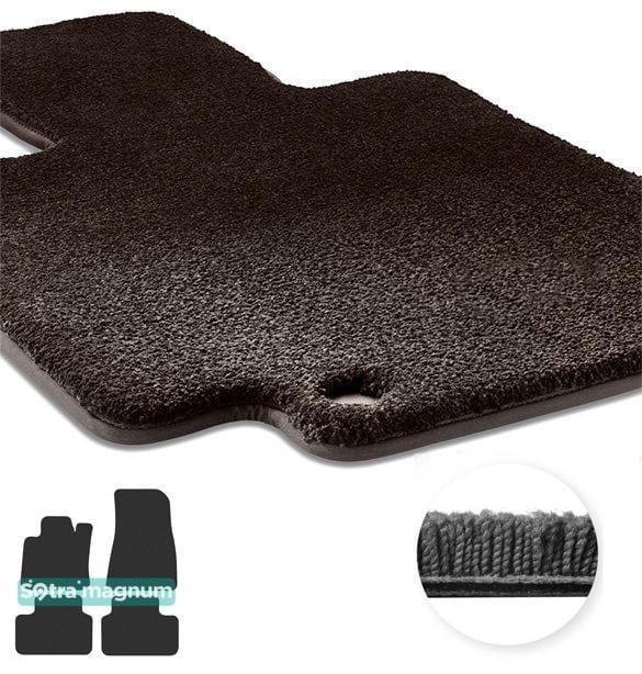 Sotra 90902-MG15-BLACK The carpets of the Sotra interior are two-layer Magnum black for Volvo C40 (mkI)(Recharge) 2021-, set 90902MG15BLACK