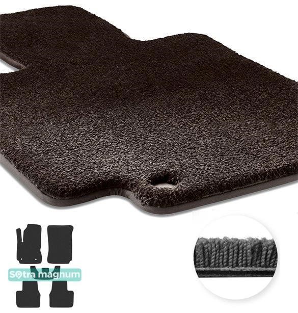 Sotra 90874-MG15-BLACK The carpets of the Sotra interior are two-layer Magnum black for Citroen C4 Cactus (mkI) 2014-, set 90874MG15BLACK