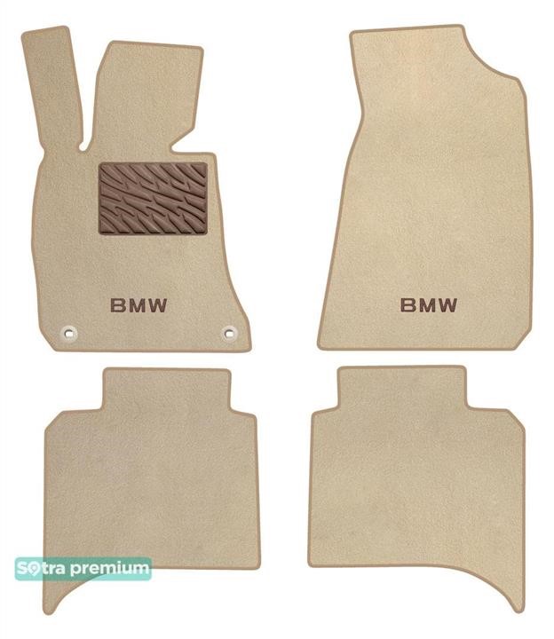 Sotra 90973-CH-BEIGE The carpets of the Sotra interior are two-layer Premium beige for BMW 5-series (E28) 1981-1988, set 90973CHBEIGE