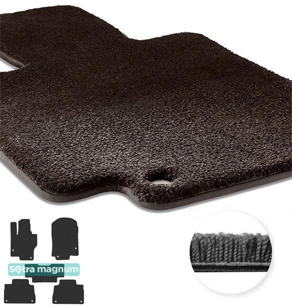 Sotra 90975-MG15-BLACK The carpets of the Sotra interior are two-layer Magnum black for Mercedes-Benz GLE-Class (C167) (coupe) 2019-, set 90975MG15BLACK