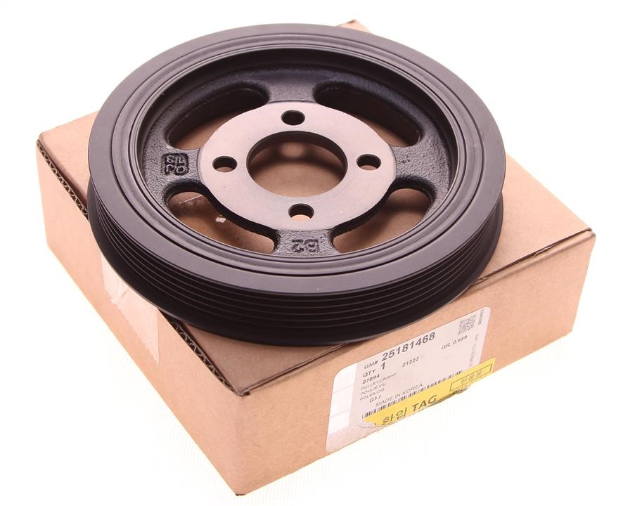 Pulley crankshaft General Motors 25181468