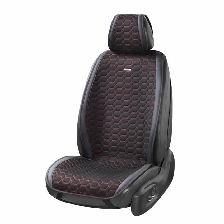 Beltex 81160 Premium front seat covers Monte Carlo, black-red 2pcs. 81160