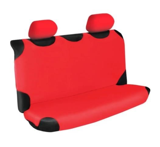 Beltex 17610 Universal seat cover Polo red, 2 pcs. rear seats, no head restraints 17610