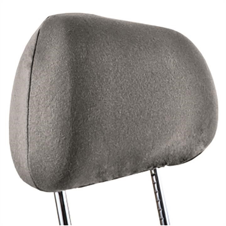 Beltex 92100 Universal headrest cover Cotton, grey 2pcs. 92100
