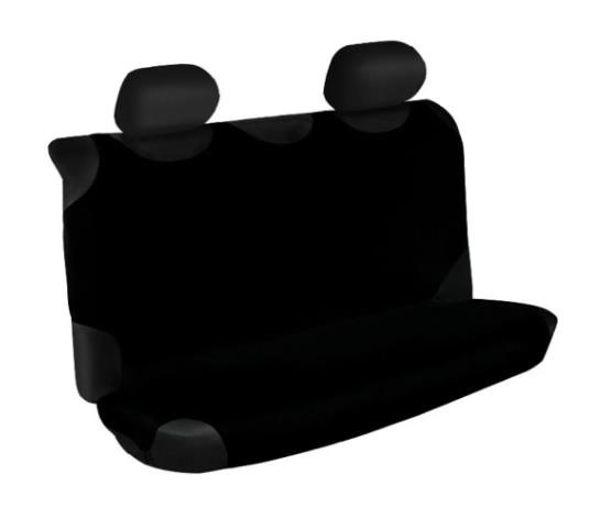 Beltex 17210 Universal seat cover Polo black, 2 pcs. rear seats, no head restraints 17210