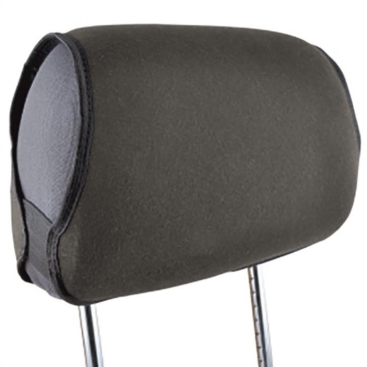 Beltex 91500 Universal headrest cover Polo, graphite 2pcs. 91500