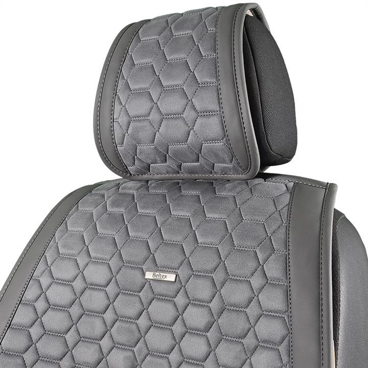 Premium front seat covers Monte Carlo, grey 2pcs. Beltex 81250