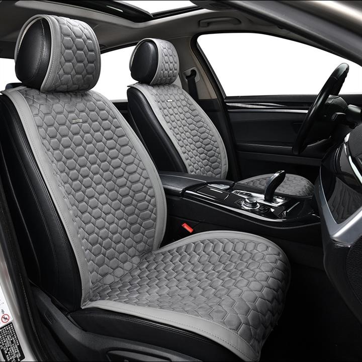 Beltex Premium front seat covers Monte Carlo, grey 2pcs. – price