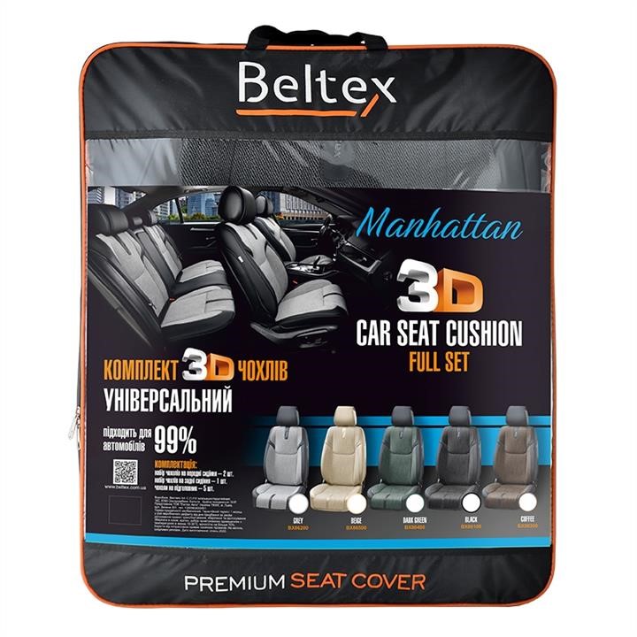 Beltex 3D seat covers, kit Manhattan, black – price