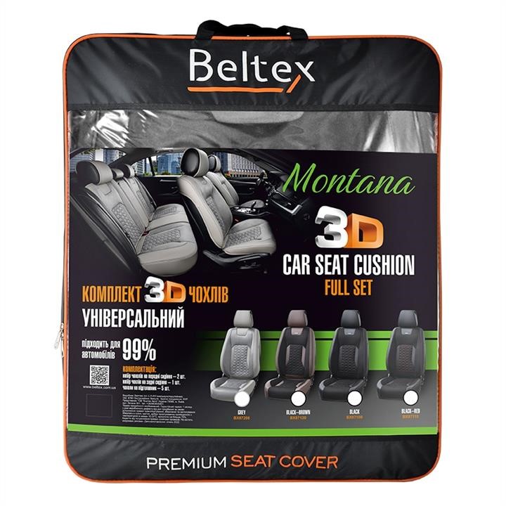 Beltex 3D seat covers, kit Montana, grey – price