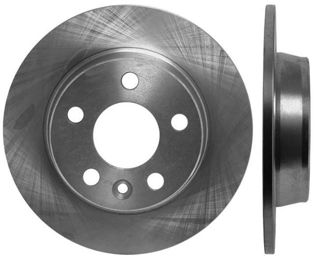 StarLine PB 1216 Rear brake disc, non-ventilated PB1216