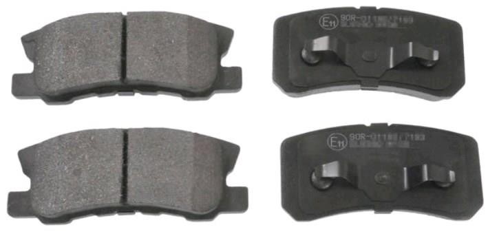 Nipparts J3615010 Brake Pad Set, disc brake J3615010
