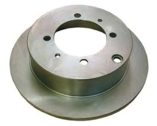 Nipparts J3315010 Rear brake disc, non-ventilated J3315010