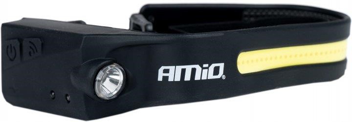 AMiO 03241 Rechargeable headlamp XPE+COB 1200mAh LH05 03241