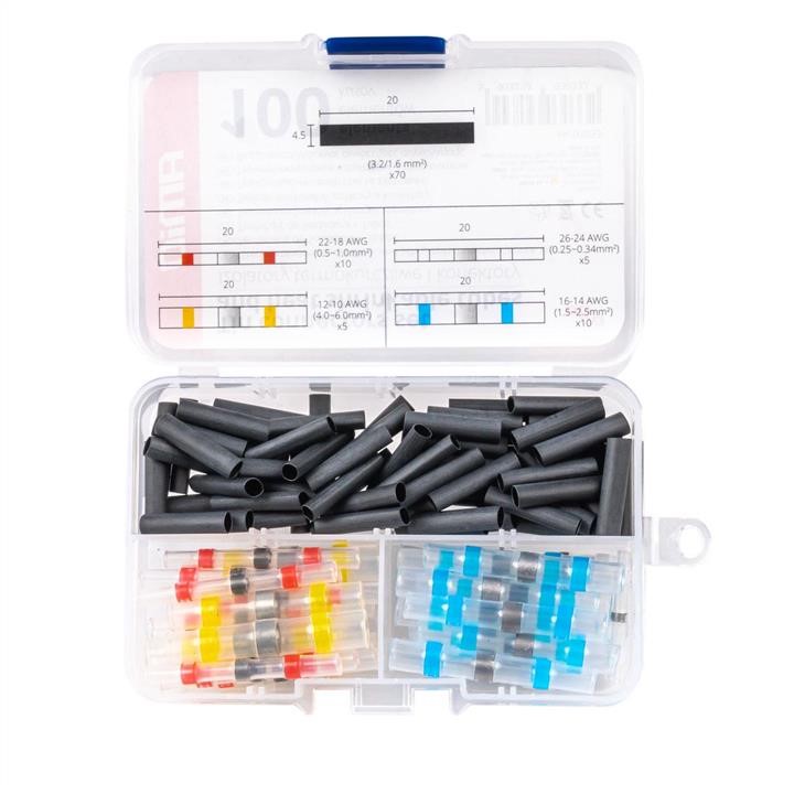 AMiO 03033 Set of tin connectors and heat-shrinkable tubes 30/70 pcs 03033