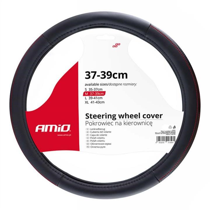 02565 AMiO Steering wheel cover SWC-28-M 37-39 cm